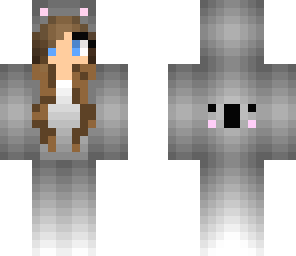 blushing koala onesie