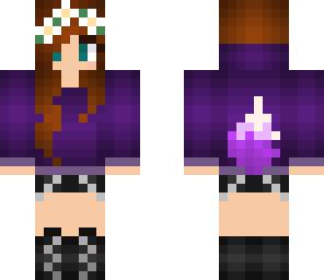 purple fox girl