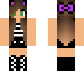 purple cat girl