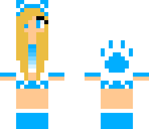 my wolf girl skin