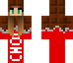 girl chocolate bar