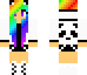 rainbow girl