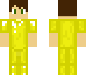 gold armor boy - no helmet