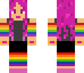 rainbow girl