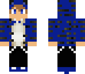 blue tiger boy