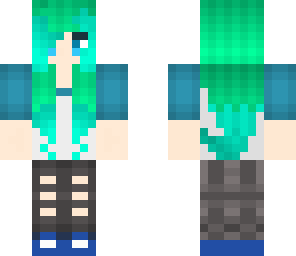vibrantskies skin with dipped dye skin