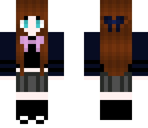 anime school girl