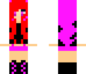 pink and red nightcore