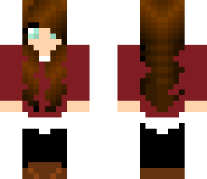 brunette winter outfit