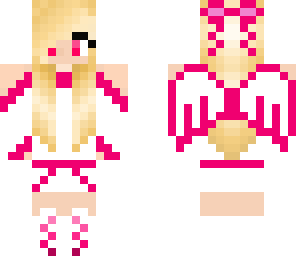 cute hot pink angel