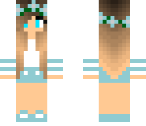 cute blue girl