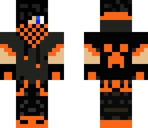 orange hoodie
