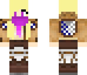 attack on titan girl skin