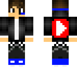 youtuber blue version