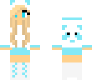 blue blond