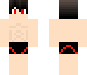 james in swimming trunks