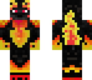 flaming wolf