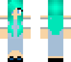 aqua hair