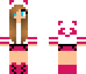 pink panda girl