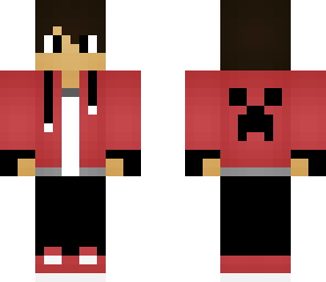 red hoodie shaded