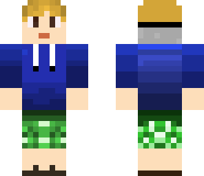 boy green blue