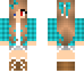 blue girl