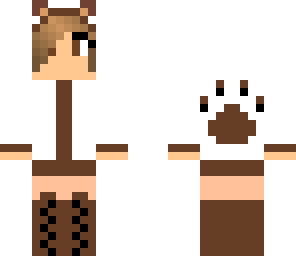 dog girl paw print