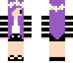 purple chibi
