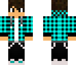 cyan hoodie