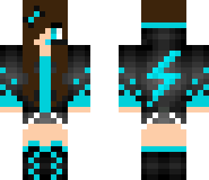 blue girl