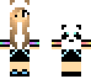 cute panda teen