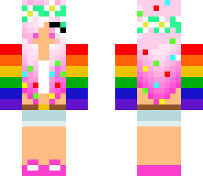 crazy cute color girl
