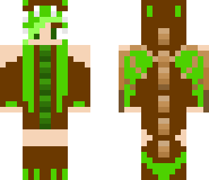elemental dragon girl -- earth