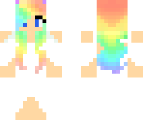 edit rainbow skin