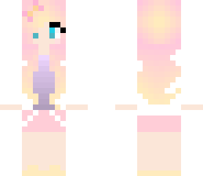 cute colorful girl