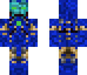 blue iron man