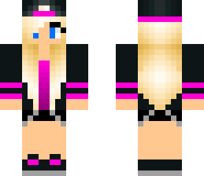 pink and black tomboy