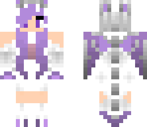 purple dragon girl