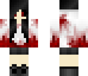 edit scary girl skin