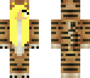 yellow hair tiger edit