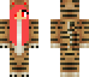 red hair tiger edit