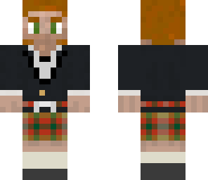 scotish steve in a kilt