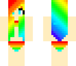 rainbow girl