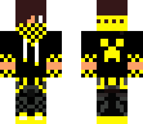 editted yellow hoodie