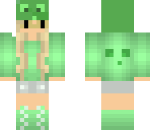 green slime girl