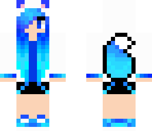 blue wold girl