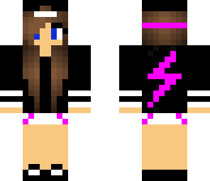 pink lightning girl
