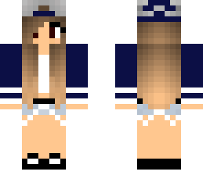 blue jock girl