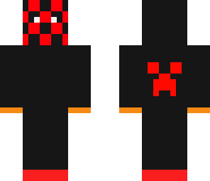 ninja with creeper face