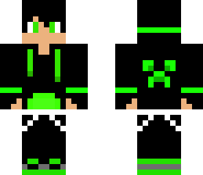 cool green gamer